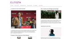 Desktop Screenshot of elitista.info
